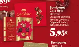Gadis CAJA ROJA Bombones oferta