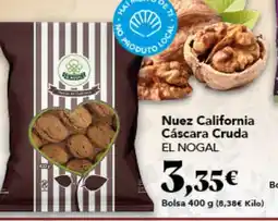 Gadis EL NOGAL Nuez California Cáscara Cruda oferta