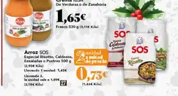 Gadis SOS Arroz oferta