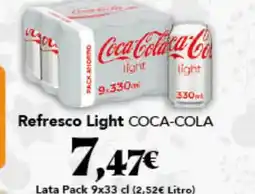 Gadis COCA-COLA Refresco Light oferta