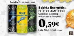 Gadis BLUE CHAMELEON Bebida Energética oferta