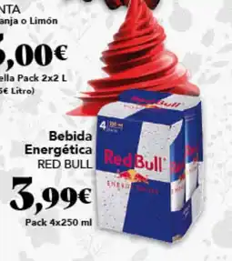 Gadis RED BULL Bebida Energética oferta