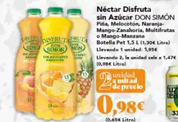 Gadis DON SIMÓN Néctar Disfruta sin Azúcar oferta