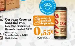 Gadis 1906 Cerveza Reserva Especial oferta