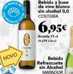 Gadis COSTEIRA Bebida a base de vino blanco sin alcohol 0,0 oferta