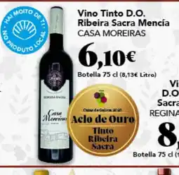 Gadis CASA MOREIRAS Vino Tinto D.O Ribeira Sacra Mencía oferta