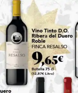 Gadis FINCA RESALSO Vino Tinto D.O. Ribera del Duero Roble oferta