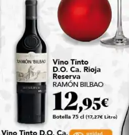 Gadis RAMÓN BILBAO D.O. Ca. Rioja Reserva oferta