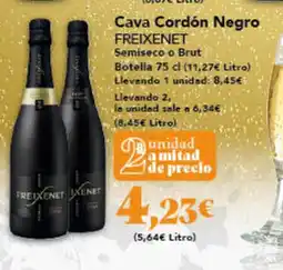 Gadis FREIXENET Cava Cordón Negro oferta