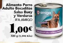 Gadis IFA AMIGO Alimento Perro Adulto Bocaditos oferta