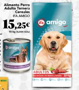 Gadis IFA AMIGO Alimento Perro Adulto Ternera Cereales oferta