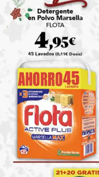 Gadis FLOTA Detergente en Polvo Marsella oferta