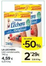Caprabo La lechera - llet condensada oferta