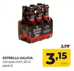 Alimerka Estrella galicia - cerveza mini oferta