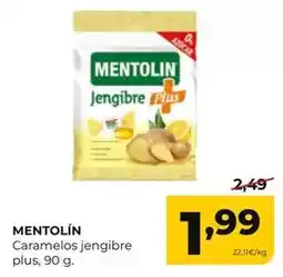 Alimerka Plus - caramelos jengibre oferta
