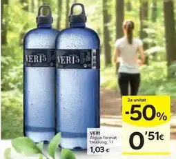 Caprabo Veri - aigua format trekking oferta