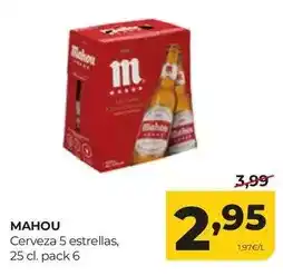 Alimerka Mahou - cerveza 5 estrellas oferta