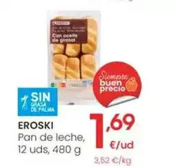 Eroski Eroski - pan de leche oferta