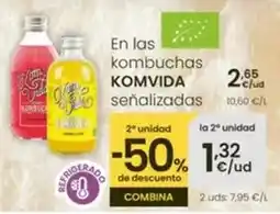 Eroski Komvida - en las kombuchas oferta