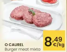 Eroski O'caurel - burger meat mixta oferta
