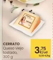 Eroski Cerrato - queso viejo tostado oferta