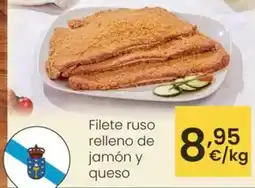 Eroski Filete ruso relleno de jamon y queso oferta
