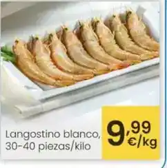 Eroski Langostino blanco oferta
