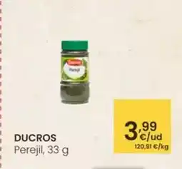 Eroski Ducros - perejil oferta