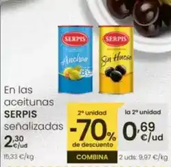 Eroski Serpis - en las aceitunas oferta