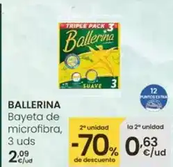 Eroski Ballerina - bayeta de microfibra oferta
