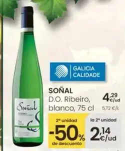Eroski Soñal - d.o. ribeiro, blanco oferta