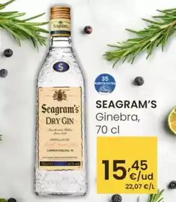 Eroski Seagram's - ginebra oferta