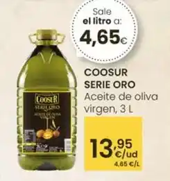 Eroski Coosur - serie oro aceite de oliva virgen oferta