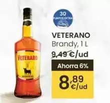 Eroski Veterano - brandy oferta