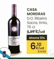 Eroski Casa morando - d.o. ribeira sacra oferta