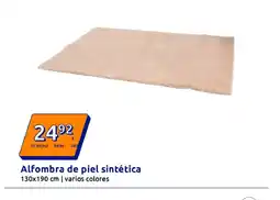 Action Alfombra de piel sintética oferta