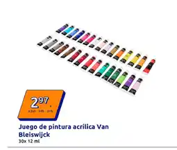Action Juego de pintura acrílica Van Bleiswijck oferta