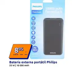 Action Batería externa portátil Philips oferta
