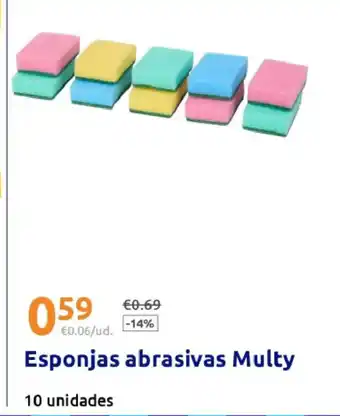 Action Esponjas abrasivas Multy oferta