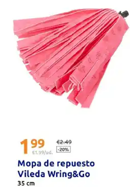 Action Mopa de repuesto Vileda Wring&Go oferta