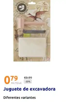 Action Juguete de excavadora oferta