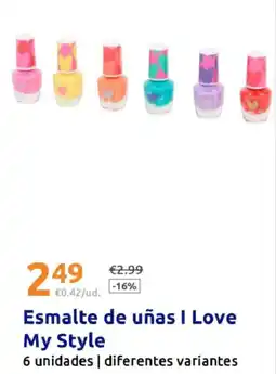 Action Esmalte de uñas I Love My Style oferta