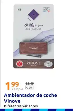 Action Ambientador de coche Vinove oferta