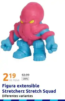 Action Figura extensible Stretcherz Stretch Squad oferta