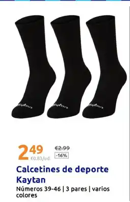 Action Calcetines de deporte Kaytan oferta
