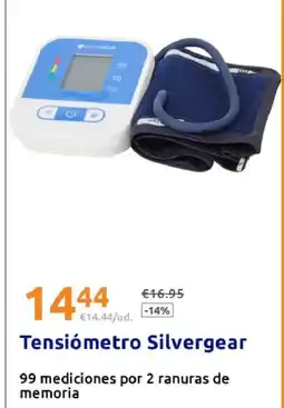Action Tensiómetro Silvergear oferta