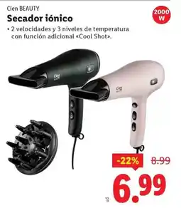 Ocine Cien beauty - secador ionico oferta