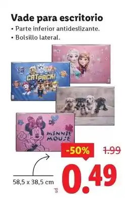 Ocine Vade para escritorio oferta