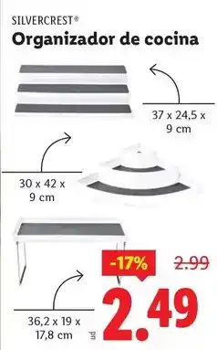 Ocine Silvercrest - organizador de cocina oferta