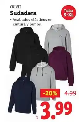 Ocine Crivit - sudadera oferta